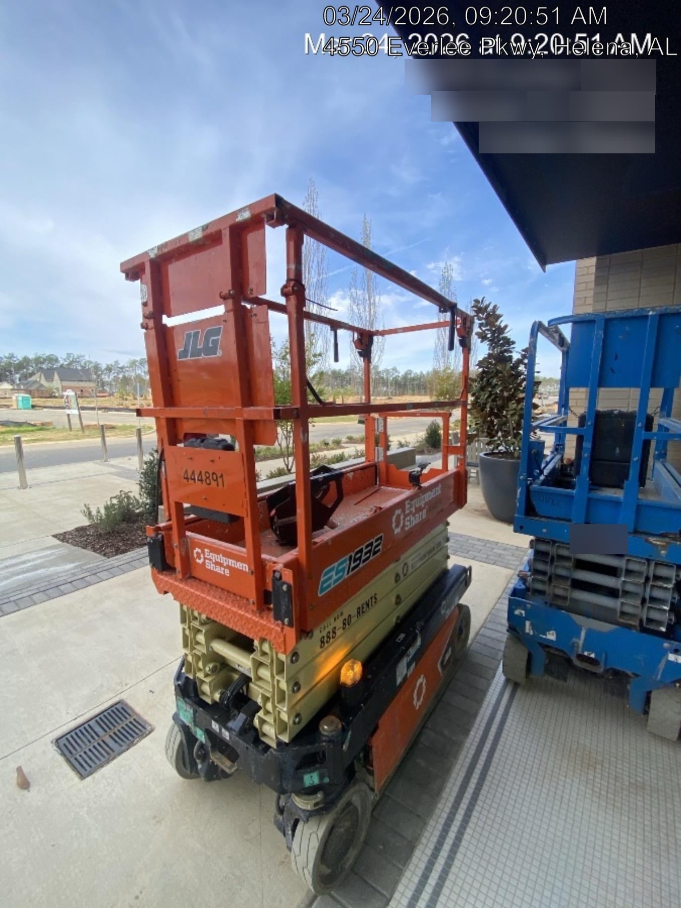 2019 Genie GS-1930 Fixed Rails with Chain Entry