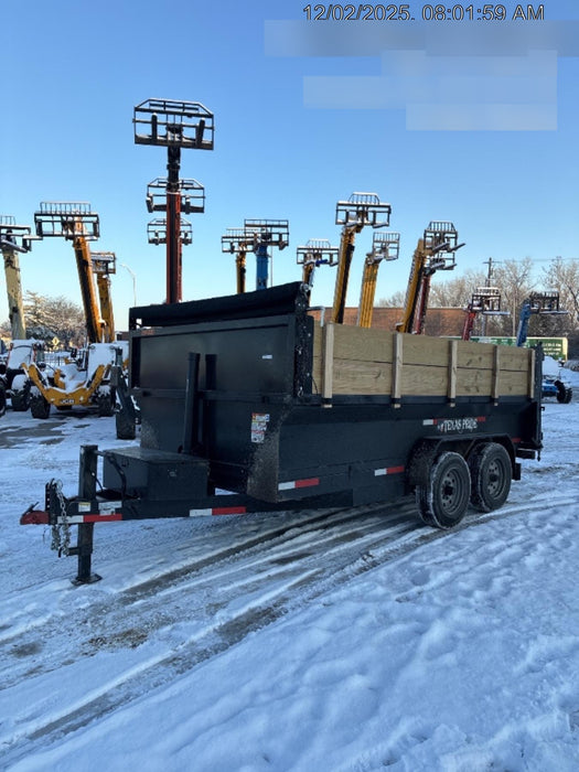 2025 TEXAS PRIDE TRAILERS DT714416KBP