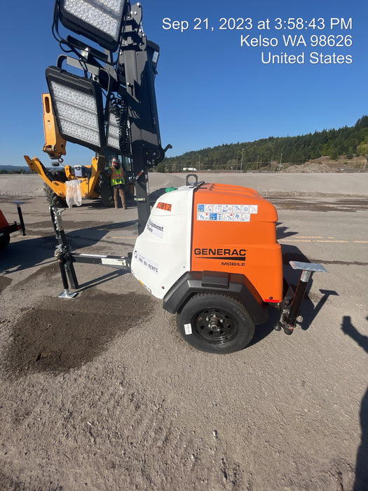 2023 Generac MLT2 Diesel, Flex Switch 120V Input, Powerzone Controller, (4) 320W LED Lights, 4kW Generator, 39.9 Gal Fuel Tank, 2" Ball, T3