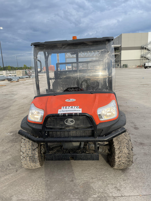 2021 Kubota RTV-X1140W-H Plastic Canopy, Windshield Acrylic Clear, LED Strobe Light, Wire Harness Kit, Back up Alarm