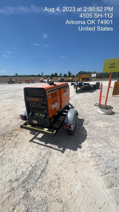 2023 Lincoln Electric LE400 Kubota V1505, Trlr, Cable Rack, Light Kit, ES Decals, T3