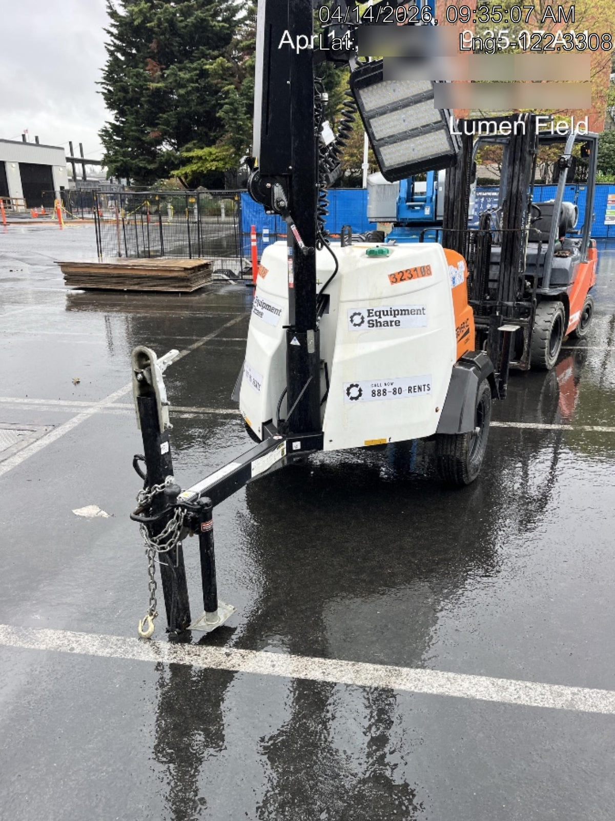 2023 Generac MLT2 Diesel, Flex Switch 120V Input, Powerzone Controller, (4) 320W LED Lights, 4kW Generator, 39.9 Gal Fuel Tank, 2" Ball, T3
