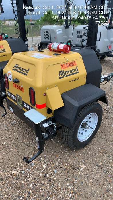 Allmand NLV3GR 3kW Light Plant - LED