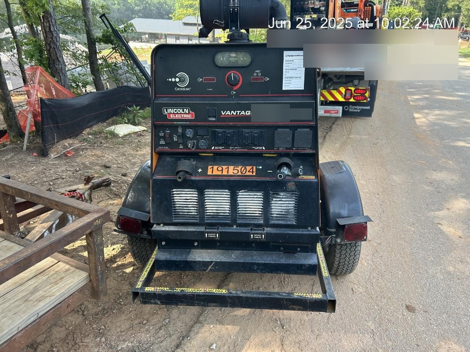 2021 Lincoln Electric Vantage 549X Ready Pak 3, ORANGE (includes trailer, cable rack, fender light kit)