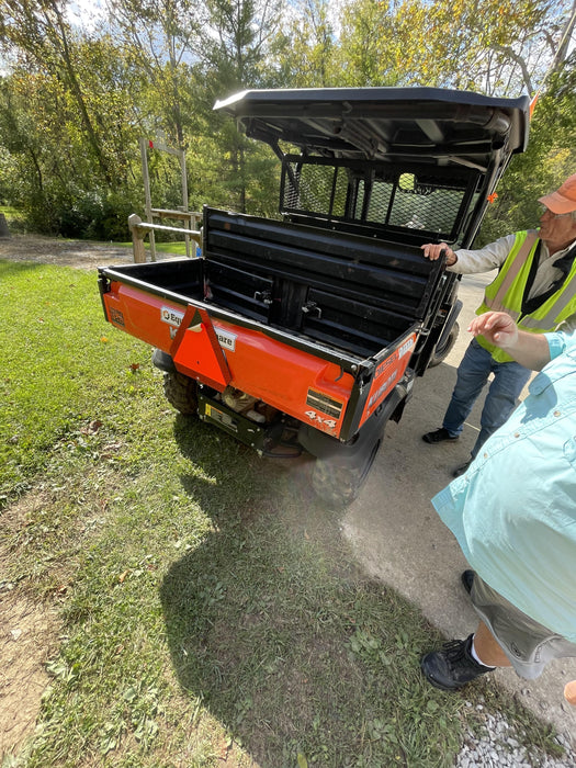 Kubota RTV-X1140W-H 4WD, LED Strobe, Windshield Acrylic Clear, Plastic Canopy, Wire Harness Kit, Backup Alarm