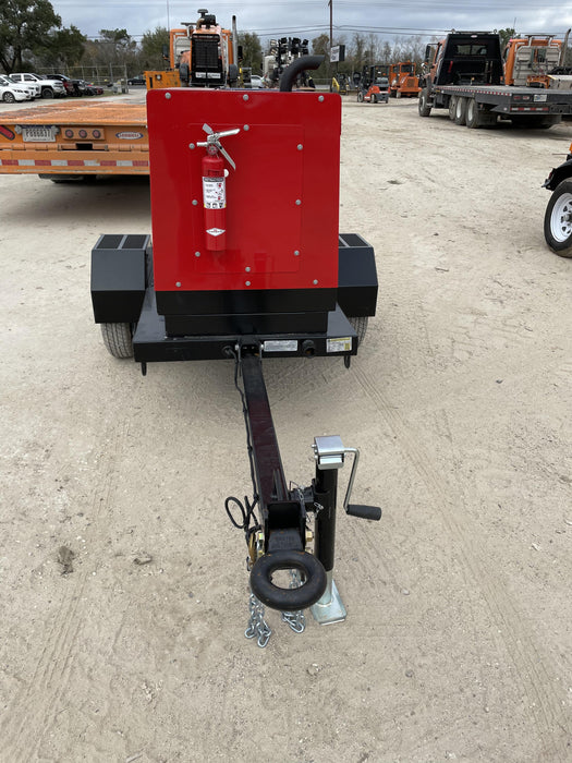 2022 Shindaiwa DGW400MDL Kubota D902 Engine, 23 HP, Dual Op Welder, Wire, Arc, Droop Stick, Tig, and CC Stick Functionality, Simulphase, 3 Phase and 1 Phase Gen Output, Single Axle NB Trlr, Slr Trckl Chrg 12V 12W, Fire Ext