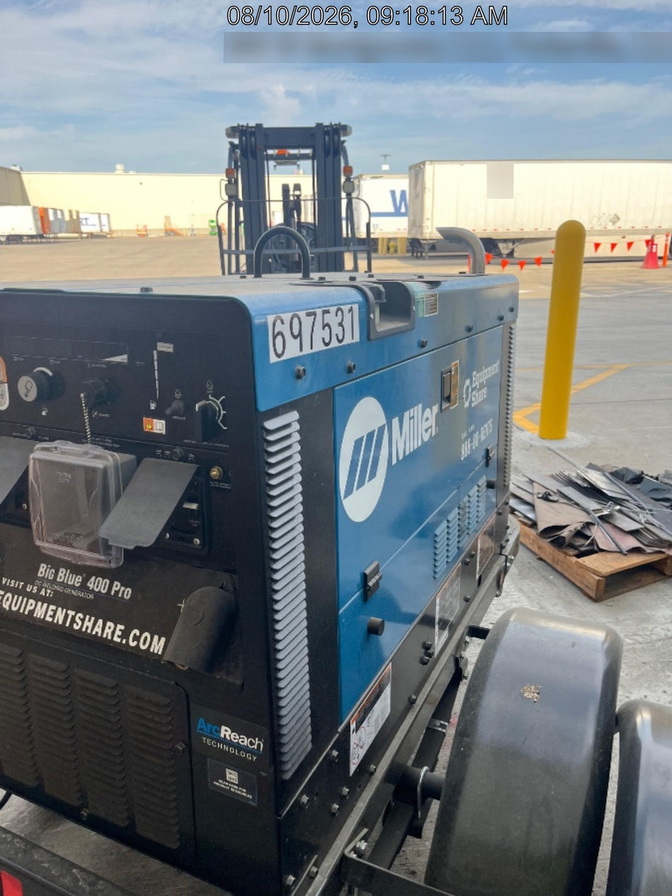 2026 MILLER ELECTRIC BIG BLUE 400