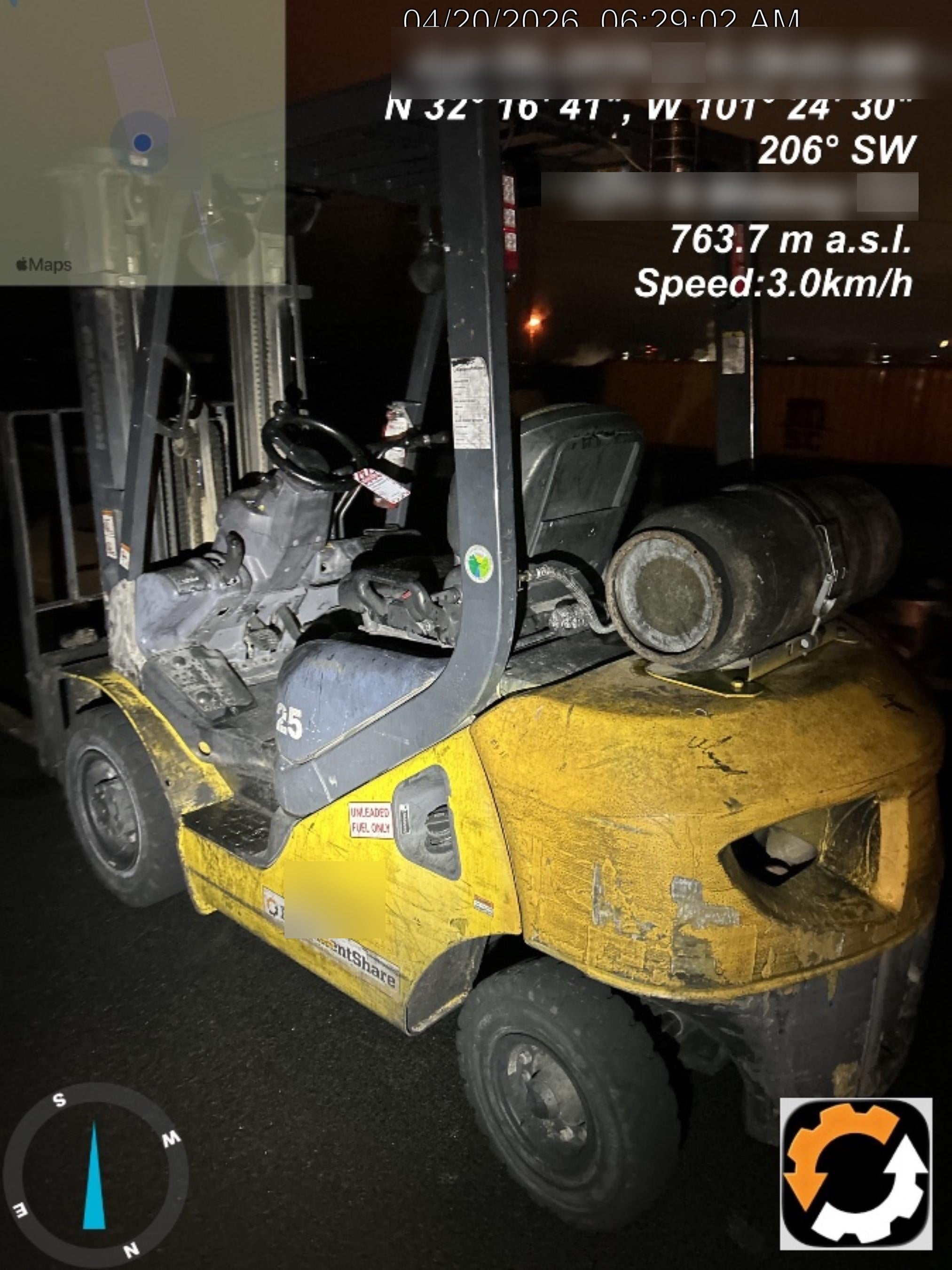 2019 KOMATSU FG25T-16