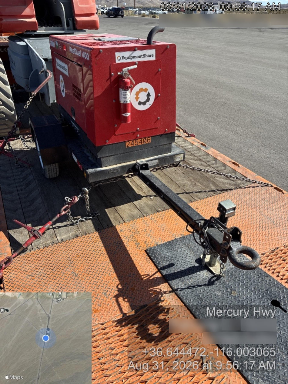 2022 Shindaiwa DGW400MDL Kubota D902 Engine, 23 HP, Dual Op Welder, Wire, Arc, Droop Stick, Tig, and CC Stick Functionality, Simulphase, 3 Phase and 1 Phase Gen Output, Single Axle NB Trlr, Slr Trckl Chrg 12V 12W, Fire Ext