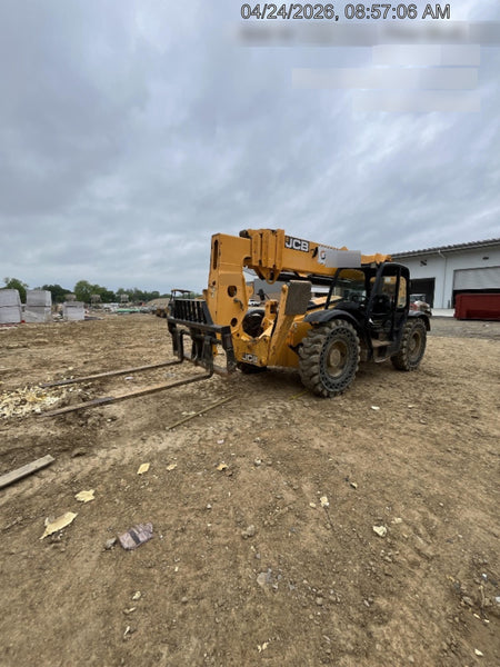 2019 JCB 510-56 Canopy, 74 HP, Solid Tires, STD Worklight, Beacon, Aux Hydraulics, Lifting Eye, Back up Alarm w/66" Carriage/60" Forks