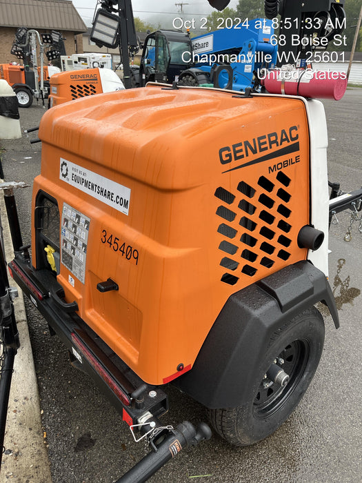 2023 Generac MLT2 Diesel, Flex Switch 120V Input, Powerzone Controller, (4) 320W LED Lights, 4kW Generator, 39.9 Gal Fuel Tank, 2" Ball, T3