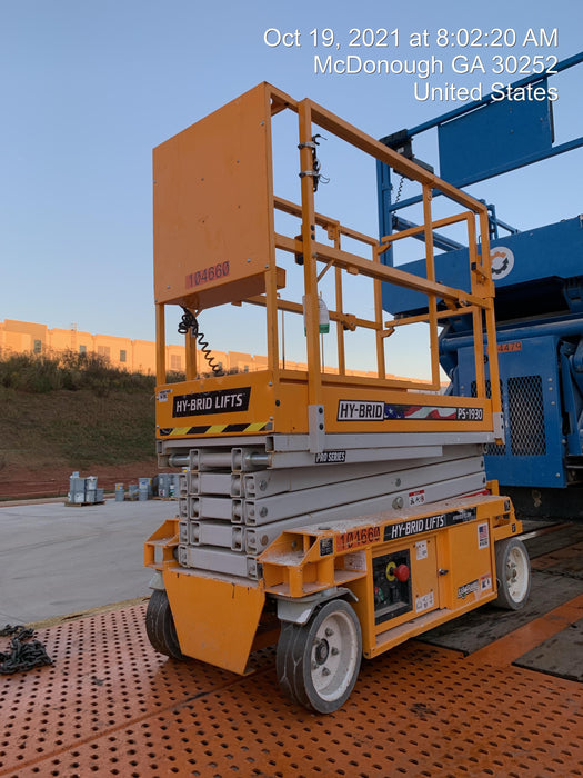 2020 Hy-Brid PS-1930 Pro Series - 19' Scissor Lift, LCS