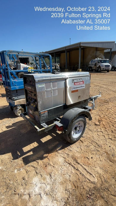 2024 Lincoln Electric LE400 Kubota V1505, Trlr, Cable Rack, Light Kit, ES Decals, T3