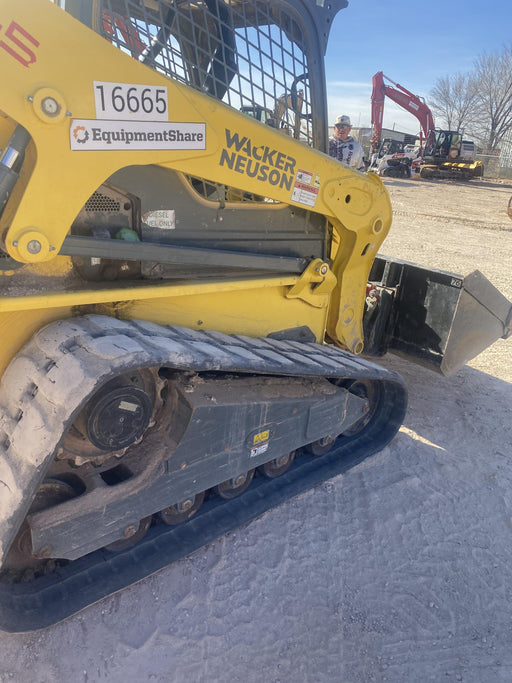 Wacker Neuson ST45 ST45 10K Tracked Skid Loader, Canopy, ISO, Bucket Leveling, 84" Bucket LP w/ Teeth