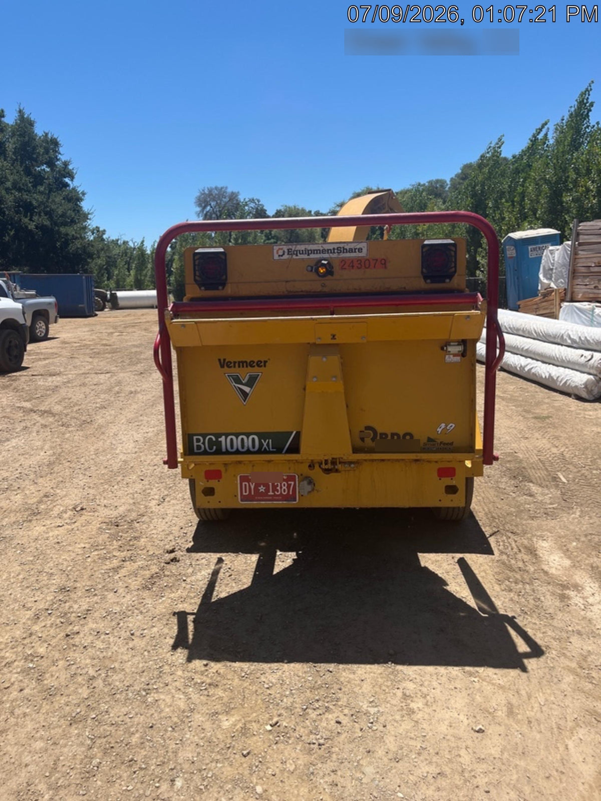 2022 VERMEER BC1000XL Diesel