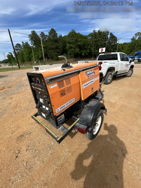 2021 Lincoln Electric Vantage 322 Vantage 322 Ready Pak 3 w/ Decals, ORANGE (includes trailer, cable rack, fender light kit) NO Telematics