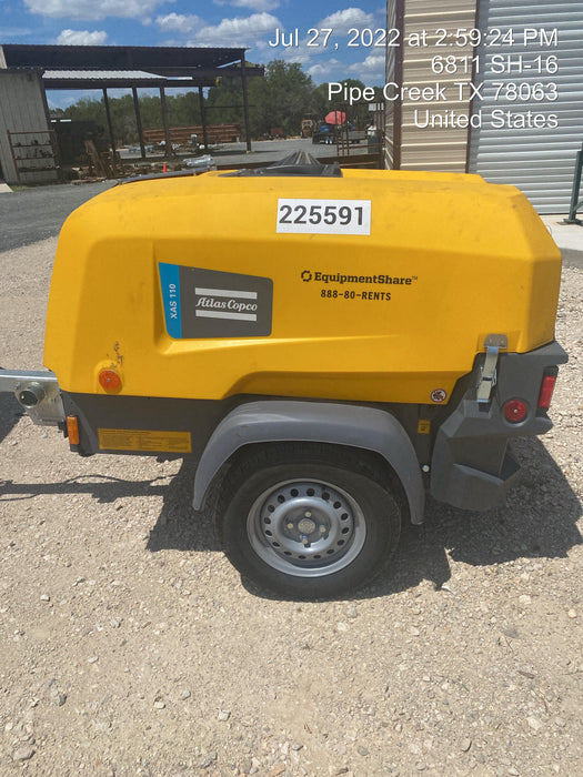 2022 ATLAS COPCO XAS 110