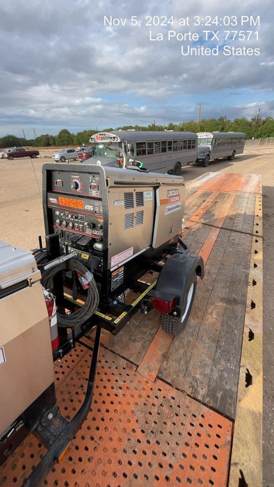 2024 Lincoln Electric LE400 Kubota V1505, Trlr, Cable Rack, Light Kit, ES Decals, T3