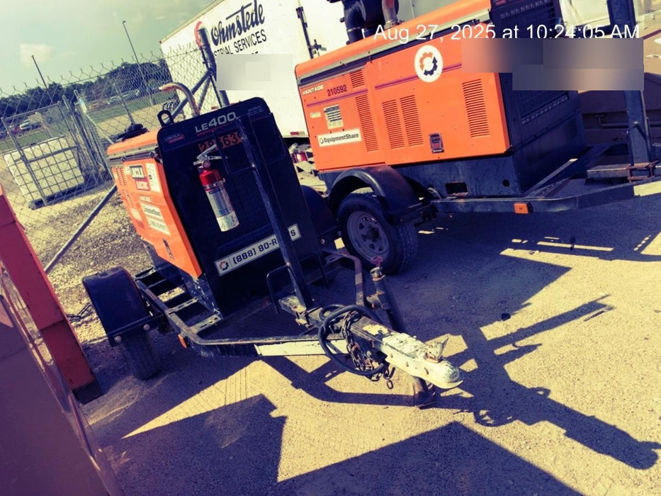 2022 Lincoln Electric LE400 Kubota V1505, Trlr, Cable Rack, Light Kit, ES Decals, T3