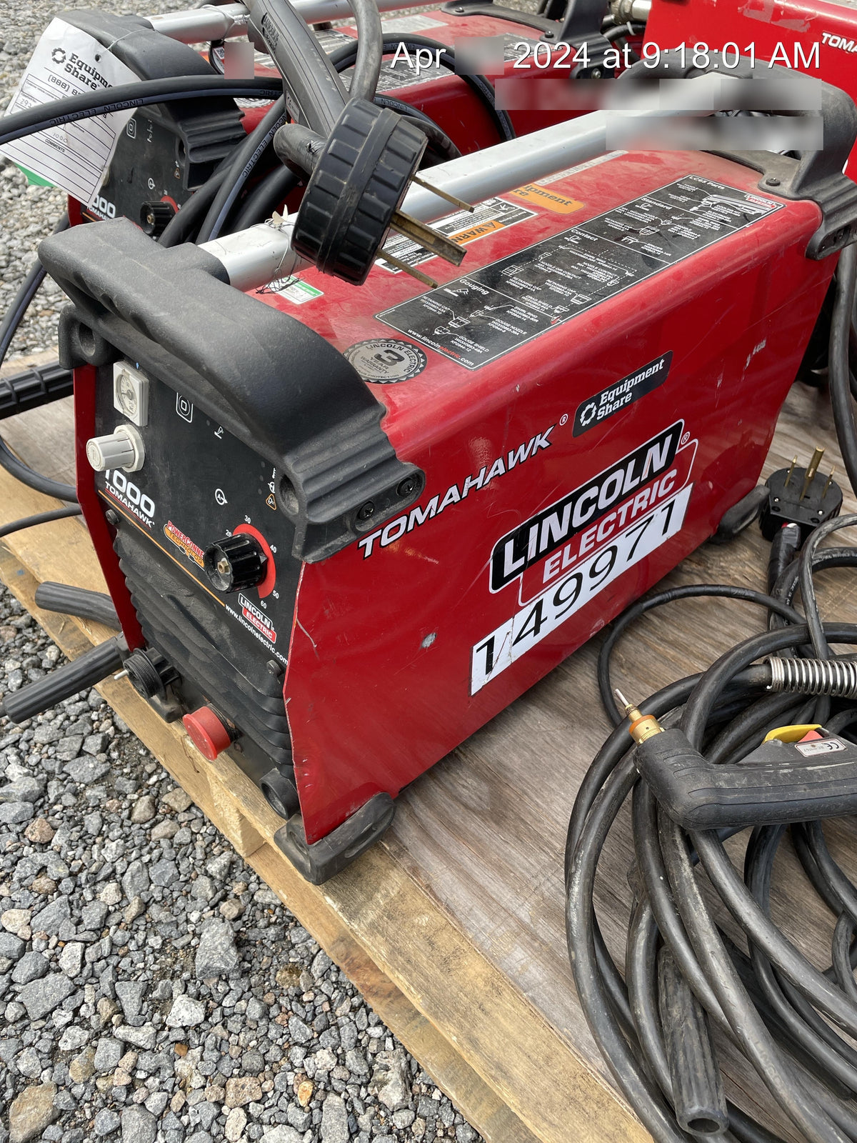2021 LINCOLN ELECTRIC TOMAHAWK 1000