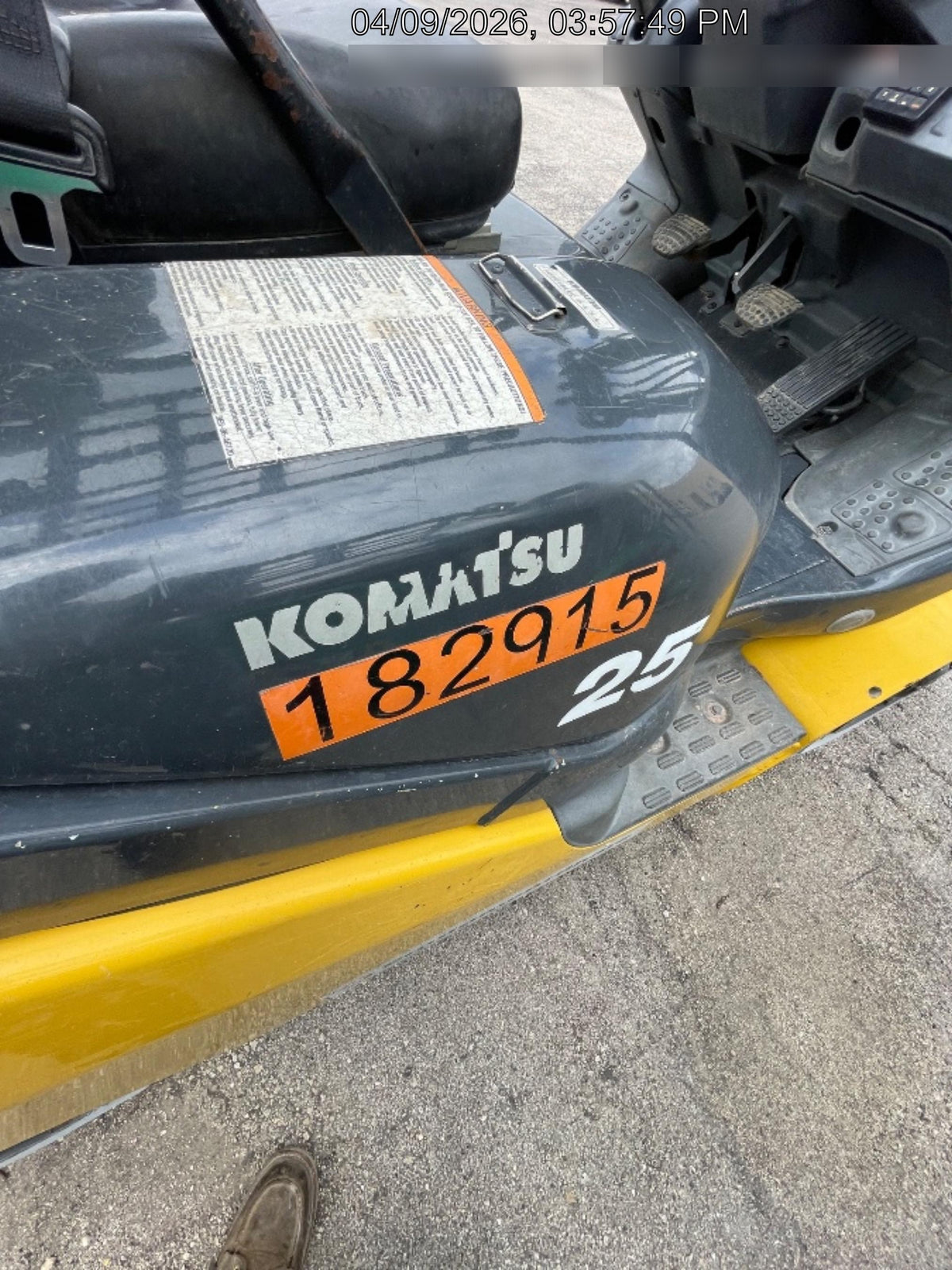 2021 KOMATSU FG25T-16