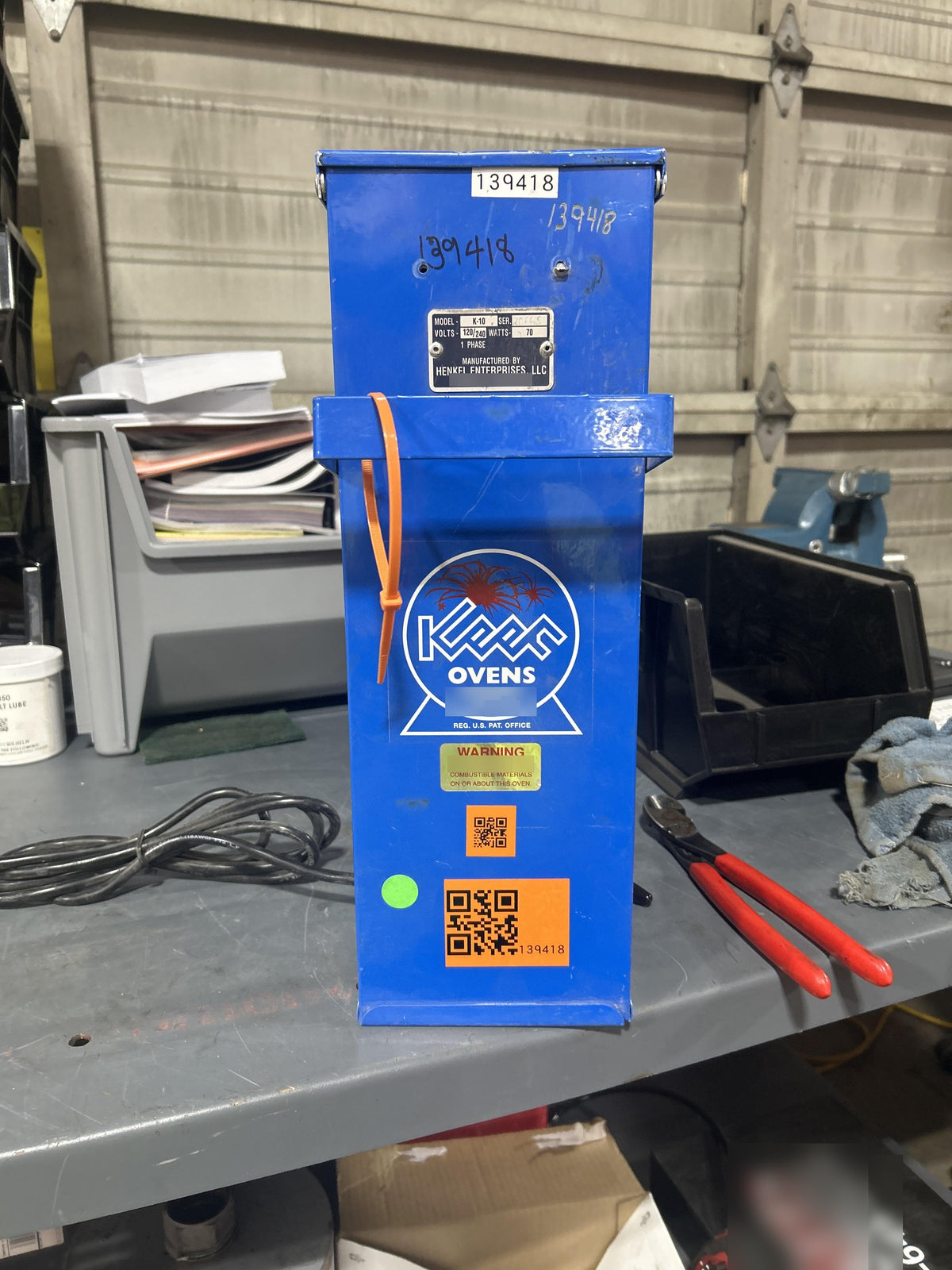 2021 KEEN OVENS K-10