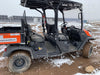 2022 Kubota RTV-X1140W-H Plastic Canopy, Windshield Acrylic Clear, LED Strobe Light, Wire Harness Kit, Back up Alarm