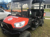 2021 Kubota RTV-X1140W-H Plastic Canopy, Windshield Acrylic Clear, LED Strobe Light, Wire Harness Kit, Back up Alarm