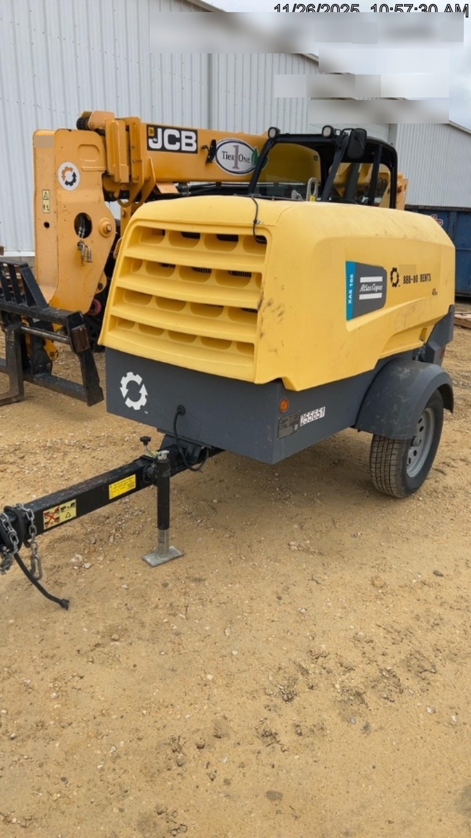 2022 ATLAS COPCO XAS188 CWK