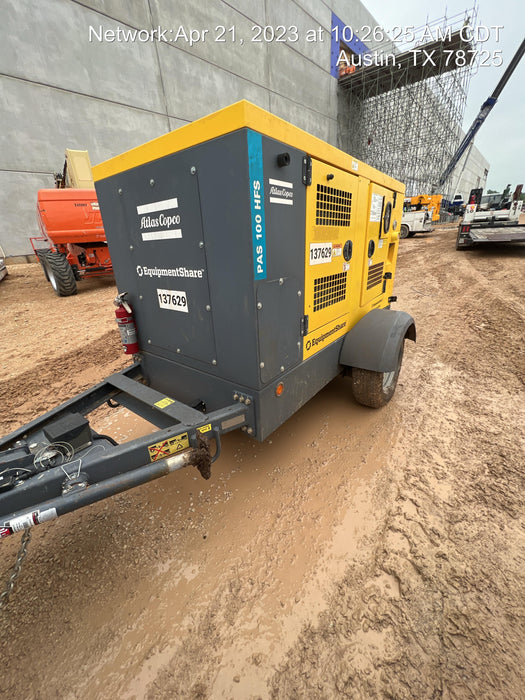 2021 ATLAS COPCO PAS 100 HF CS Enclosed
