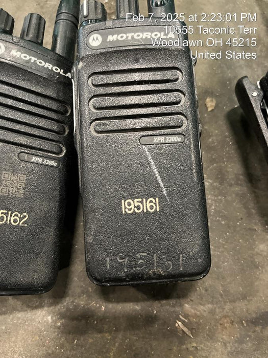 2021 MOTOROLA XPR3300E