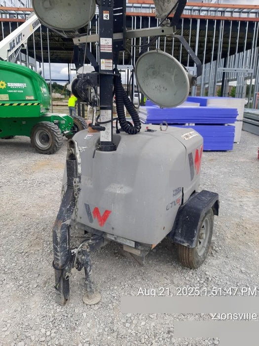 2018 Wacker Neuson LTV6L-MH Wacker Neuson LTV6L Mobile Light Tower w/Fuel Level Sensor Installed