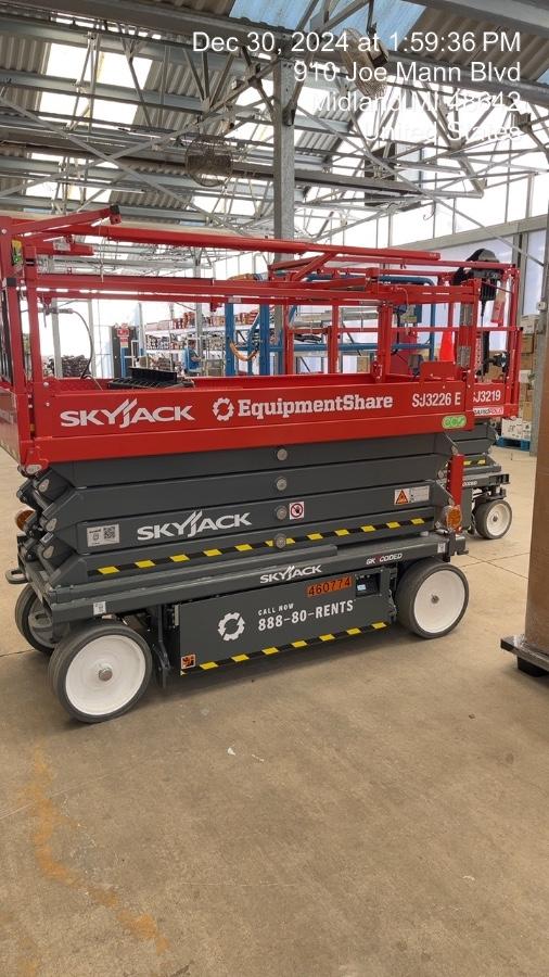 2024 Skyjack SJ3226 Electric Drive, Sld NM Tires, DBcns, T3