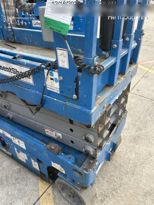 2018 Genie GS-1930 Genie GS-1930 Scissor Lift w/Standard Options