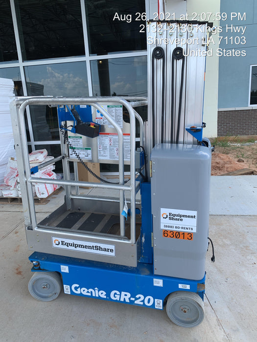 2020 GENIE GR-20