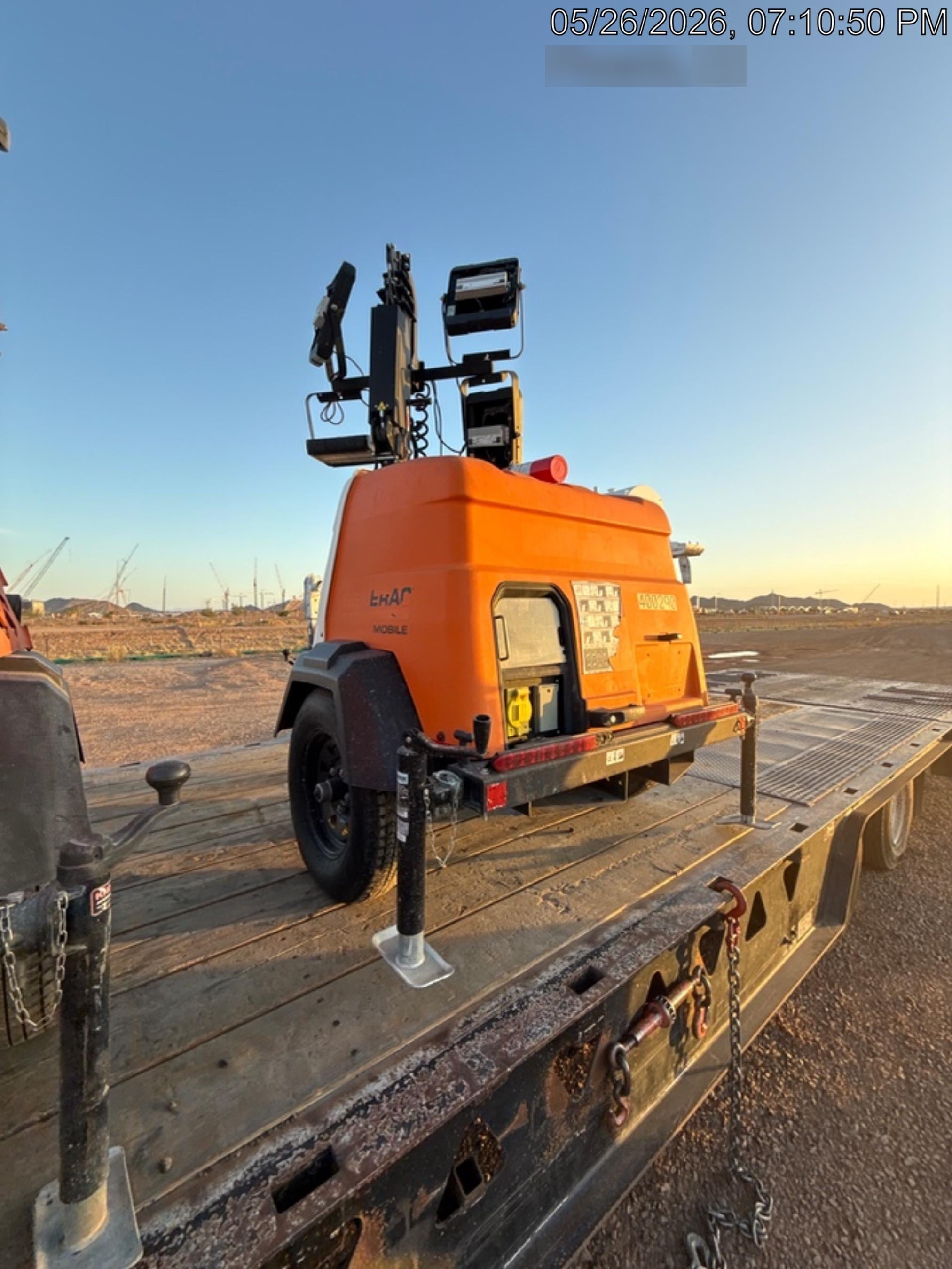 2024 Generac MLT2 Diesel, Flex Switch 120V Input, Powerzone Controller, 
(4) 320W LED Lights, 4kW Generator, 39.9 Gal Fuel Tank, 2" Ball, T3