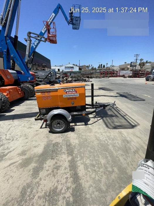 2022 Lincoln Electric LE400 Kubota V1505, Trlr, Cable Rack, Light Kit, ES Decals, T3