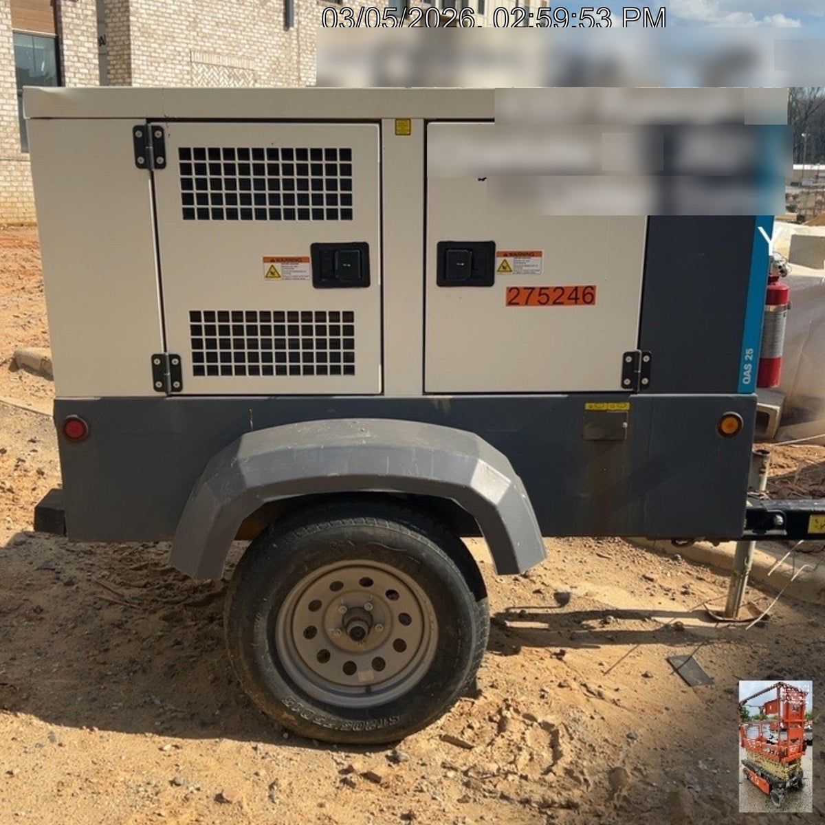 2022 ATLAS COPCO QAS25 CWK