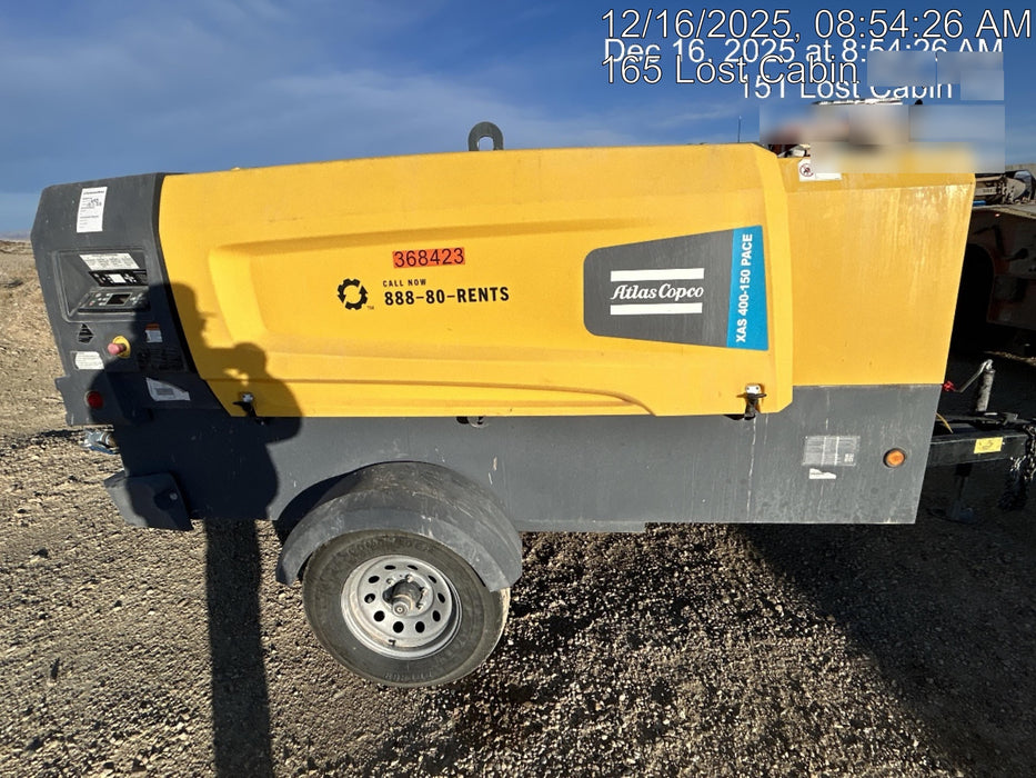 2023 ATLAS COPCO XAS 400-150 PACE