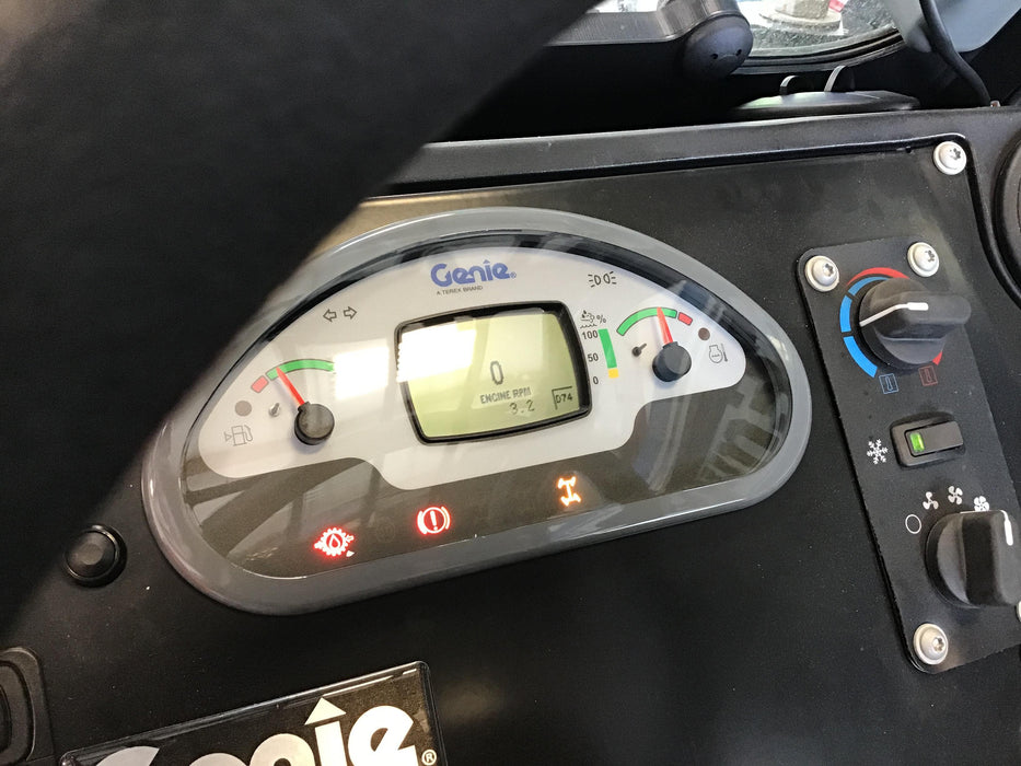 2020 Genie GTH-636 Cab/Heat/Air, Solid Tires, Work Lights, Beacon, Aux Hydraulics, Back up Alarm