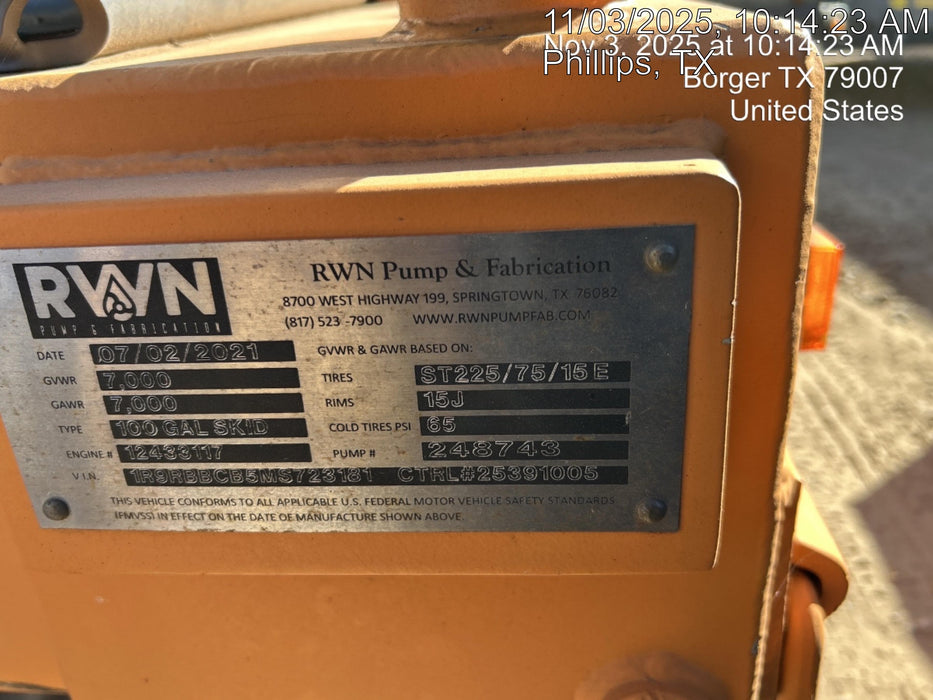 2021 RWN RWN-6NHTA-EM-RP