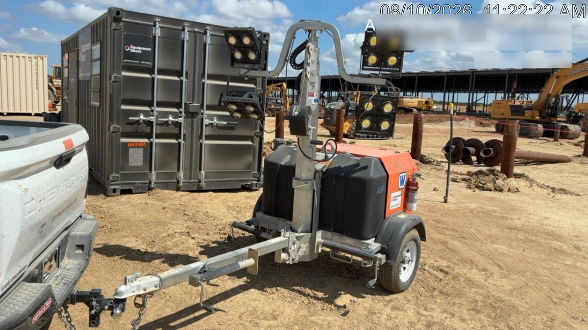 2024 Wanco WLTT-4MM4K Diesel, Deep Sea Controller, Shore Power Plug, Auto Start, (4) 350W LED Floodlights, 4kW Generator, 60 Gal Fuel Tank, 2" Ball, T3