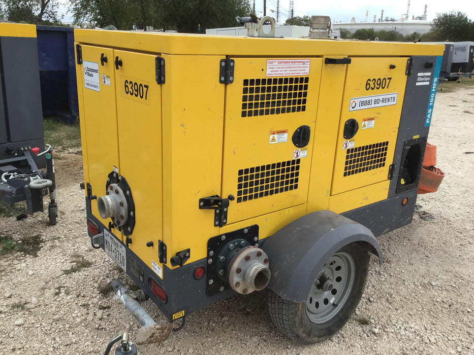 2020 ATLAS COPCO PAS 100 HF CS Enclosed