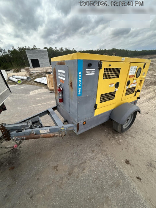 2020 ATLAS COPCO PAS 100 HF CS Enclosed