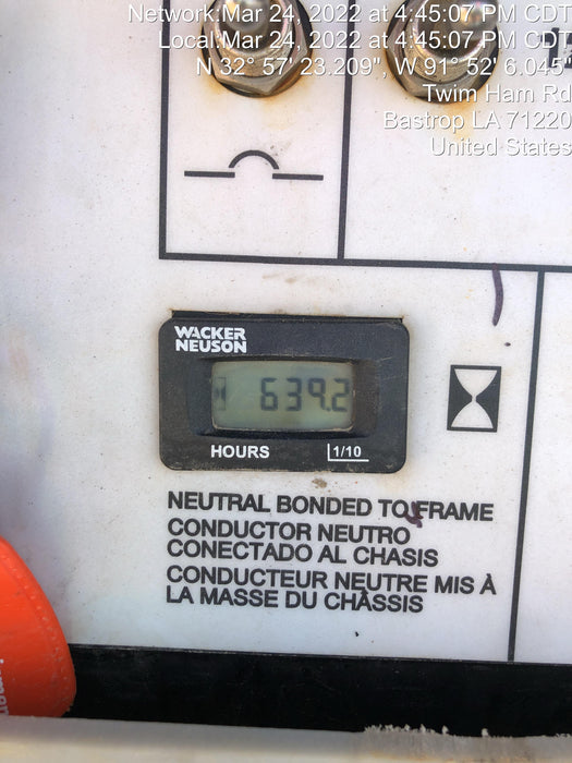 2019 Wacker Neuson LTV6L-MH Wacker Neuson LTV6L Mobile Light Tower w/Fuel Level Sensor Installed