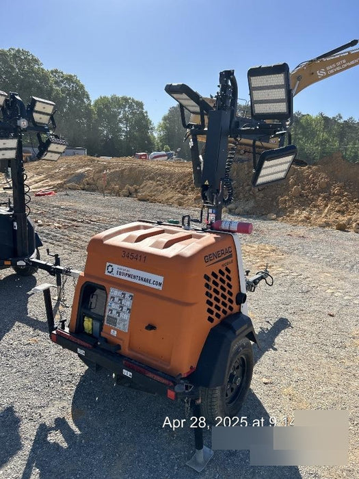 2023 Generac MLT2 Diesel, Flex Switch 120V Input, Powerzone Controller, (4) 320W LED Lights, 4kW Generator, 39.9 Gal Fuel Tank, 2" Ball, T3