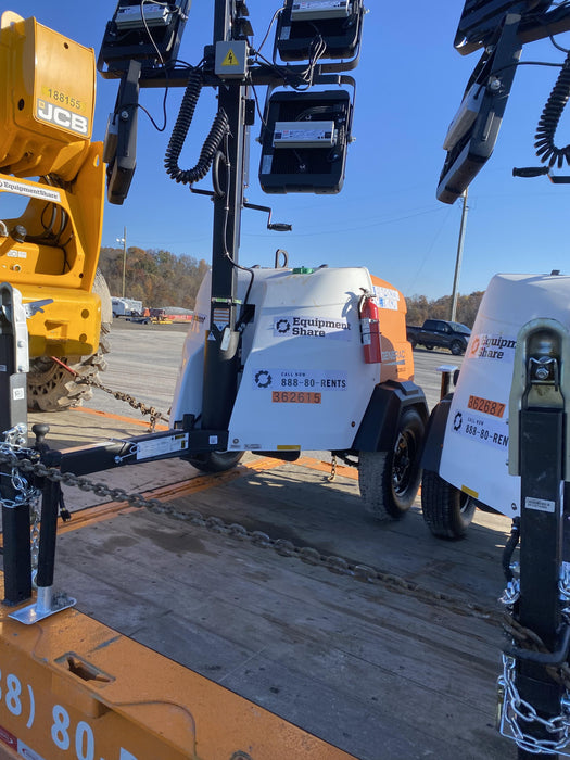 2023 Generac MLT2 Diesel, Flex Switch 120V Input, Powerzone Controller, 
(4) 320W LED Lights, 4kW Generator, 39.9 Gal Fuel Tank, 2" Ball, T3