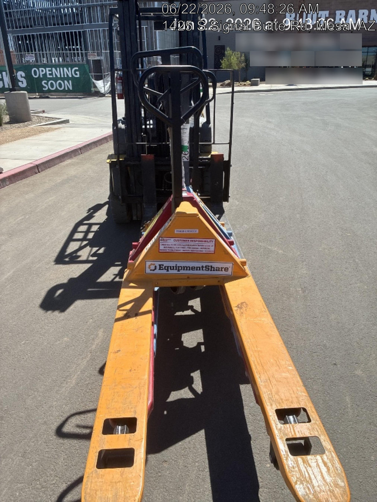 2025 GRAINGER PALLET JACK, 5500 LBS., GRAINGER