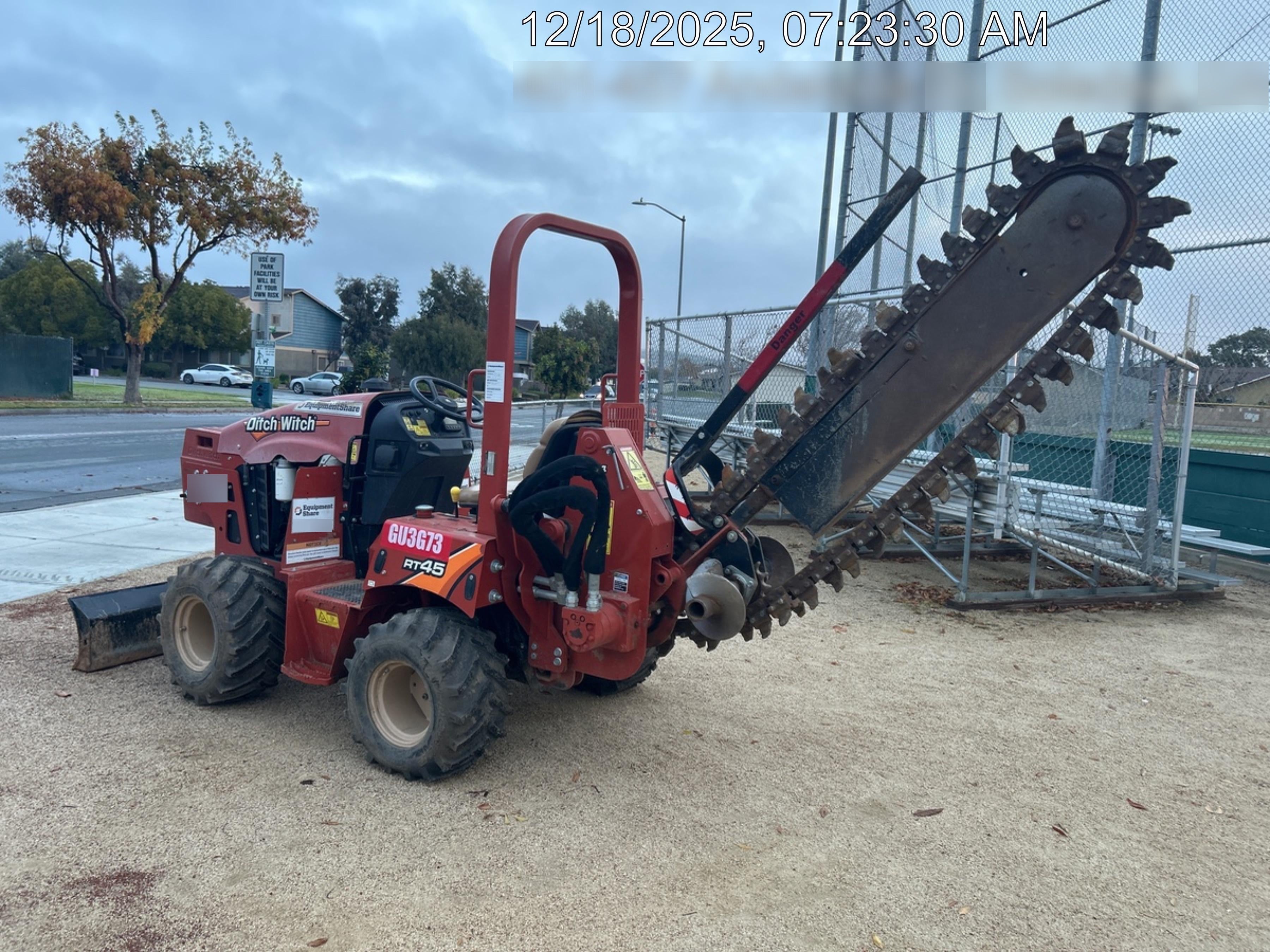 2019 DITCH WITCH RT45A