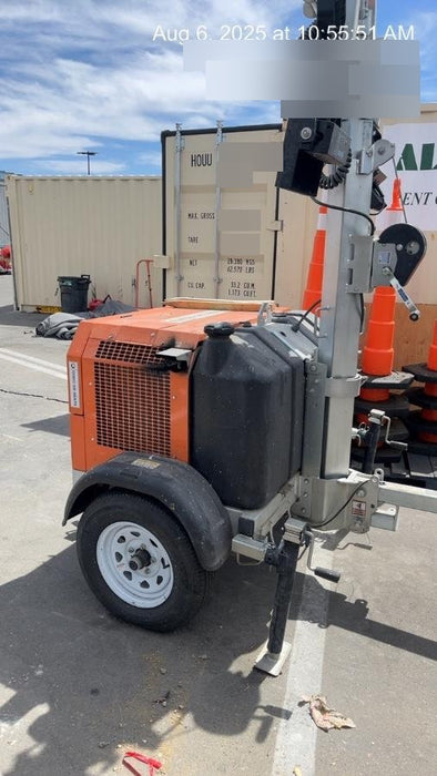 2024 Wanco WLTT-4MM4K Diesel, Deep Sea Controller, Shore Power Plug, Auto Start, (4) 350W LED Floodlights, 4kW Generator, 60 Gal Fuel Tank, 2" Ball, T3